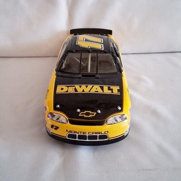 1999 Matt Kenseth #17 Dewalt Tools Monte Carlo 1 of 2,500 1:24 Diecast Car Bank - Picture 4 of 10